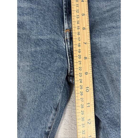 AGOLDE Sophie Skinny Jeans Distressed Full Length Mid-Rise Denim Women's 27 - Picture 6 of 10